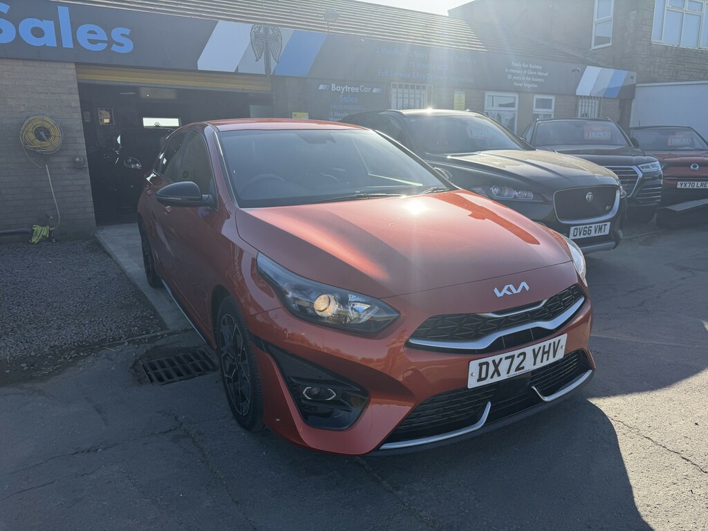 Kia Ceed Hatchback 1.5 T-gdi Gt-line 2022 DX72YHV Orange #5