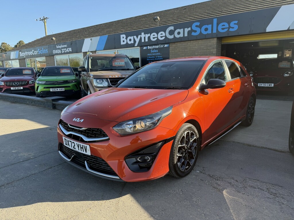 Kia Ceed Hatchback 1.5 T-gdi Gt-line 2022 Orange