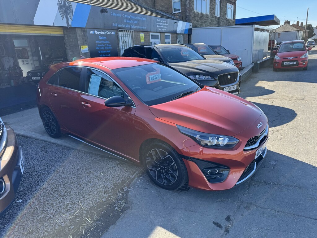 Kia Ceed Hatchback 1.5 T-gdi Gt-line 2022 DX72YHV Orange #2