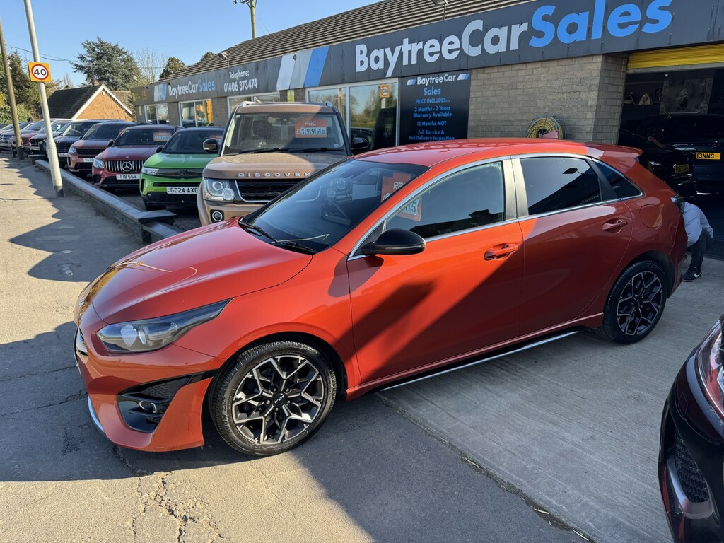Kia Ceed Hatchback 1.5 T-gdi Gt-line 2022 DX72YHV Orange #3
