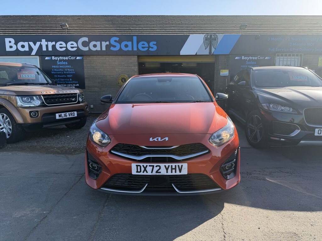 Kia Ceed Hatchback 1.5 T-gdi Gt-line 2022 DX72YHV Orange #4
