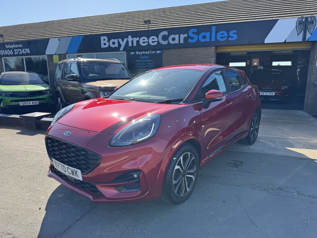 Ford Puma Suv 1.0 T Ecoboost Mhev St-line 2020 DY70CWK Red #2