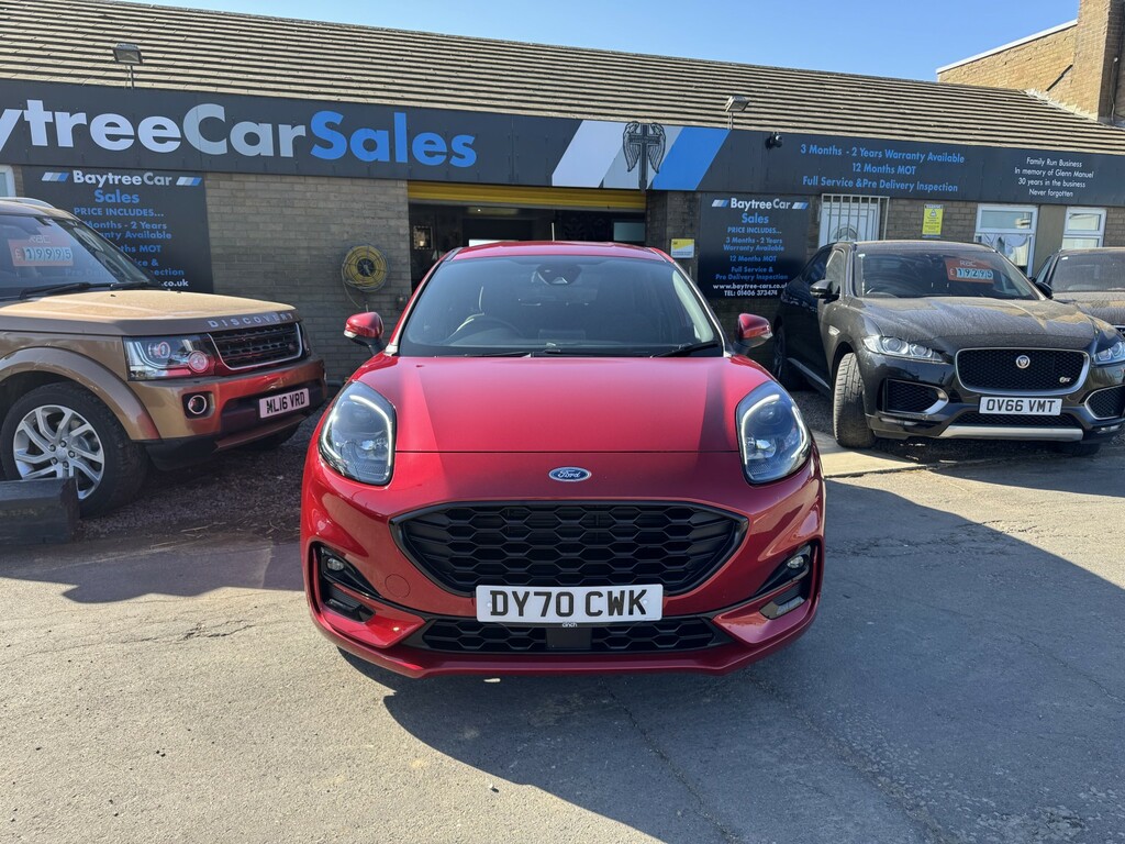Ford Puma Suv 1.0 T Ecoboost Mhev St-line 2020 DY70CWK Red #3