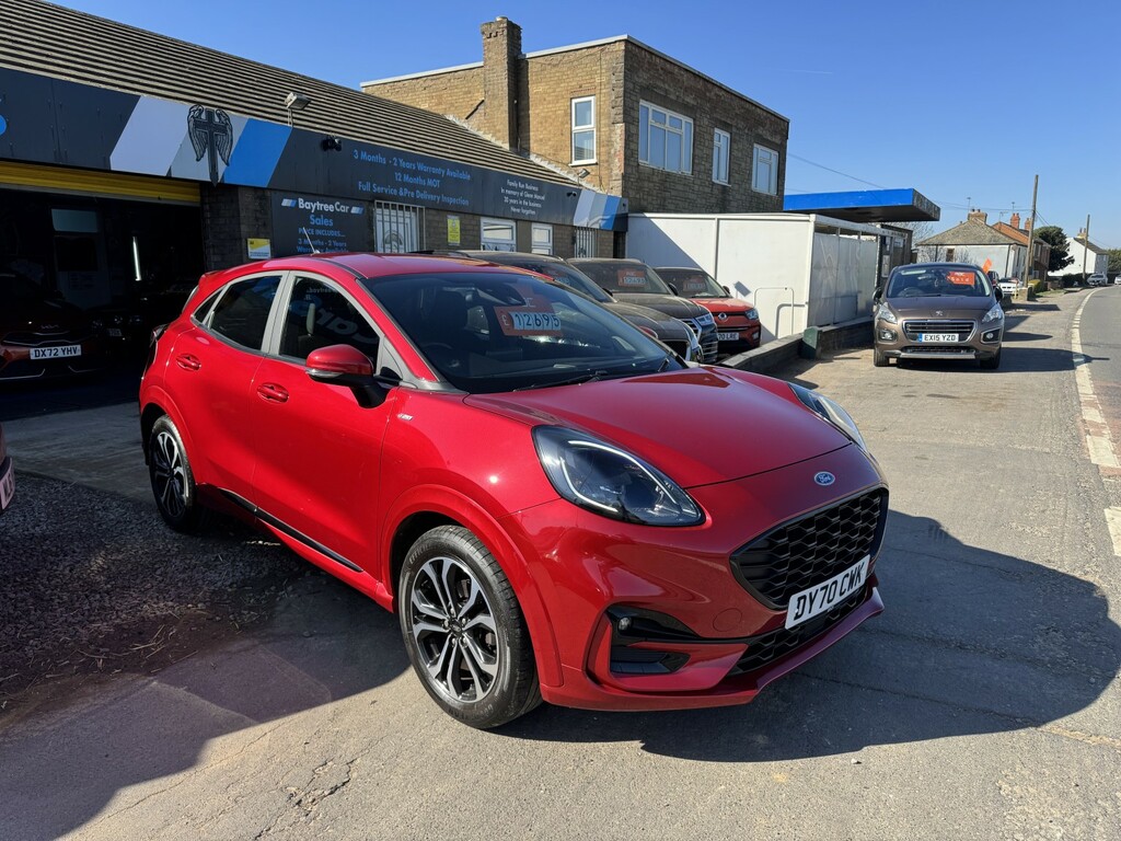 Ford Puma Suv 1.0 T Ecoboost Mhev St-line 2020 Red