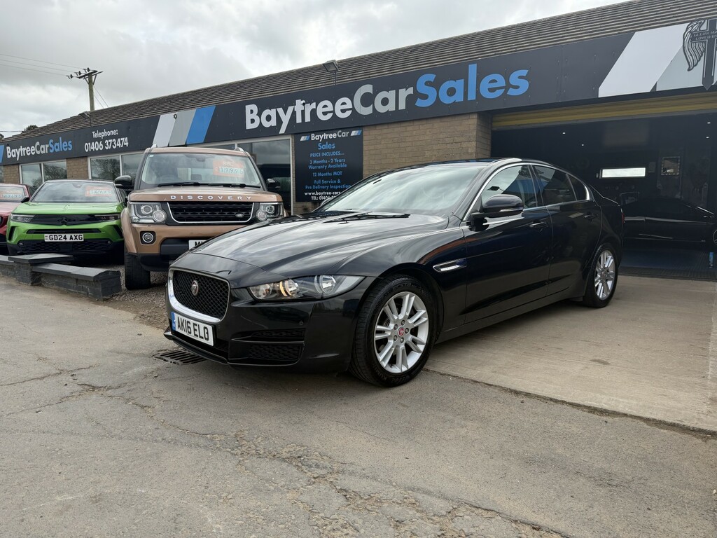 Jaguar XE Saloon 2.0 D Prestige 2016 Black