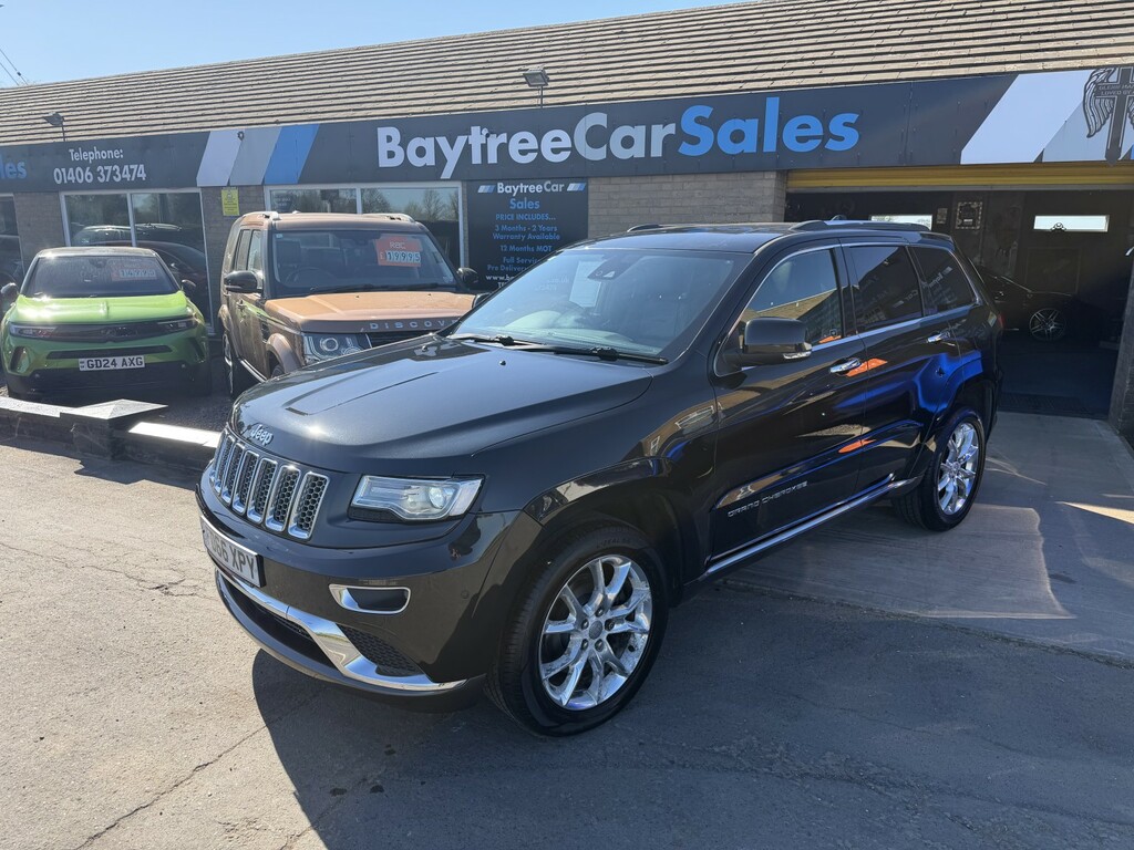 Jeep Grand Cherokee Suv 3.0 Grand Cherokee Summit 3.0 Crd V6 250Hp 4X4 Black