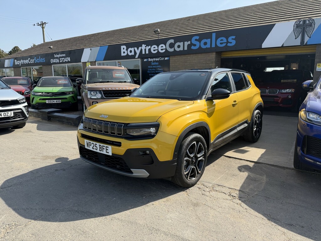 Jeep Avenger Suv 1.2 Summit 1.2 100Hp Mt 2025 Yellow