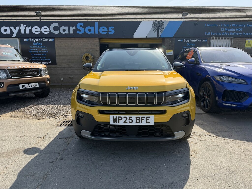 Jeep Avenger Suv 1.2 Summit 1.2 100Hp Mt 2025 WP25BFE Yellow #2
