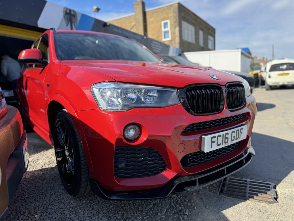 BMW X3 Suv 3.0 X3 Xdrive30d M Sport 2016 Red #5