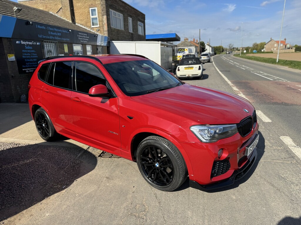 BMW X3 Suv 3.0 X3 Xdrive30d M Sport 2016 Red #2