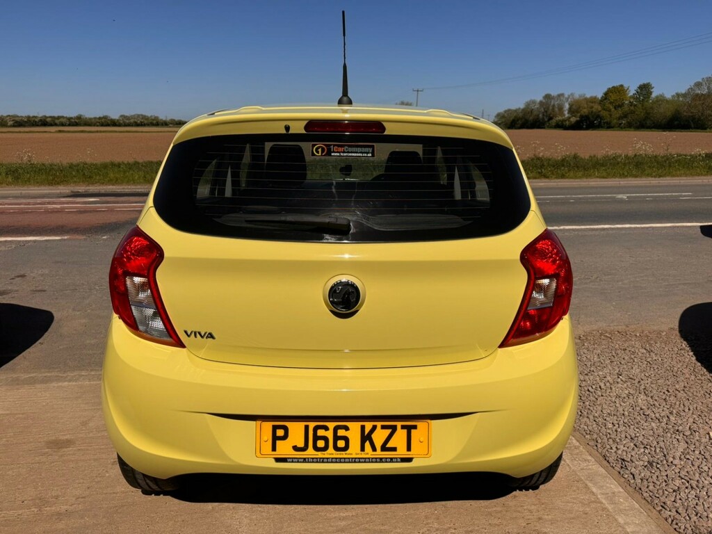 Vauxhall Viva Hatchback 1.0 I Se 2016 PJ66KZT Green #3