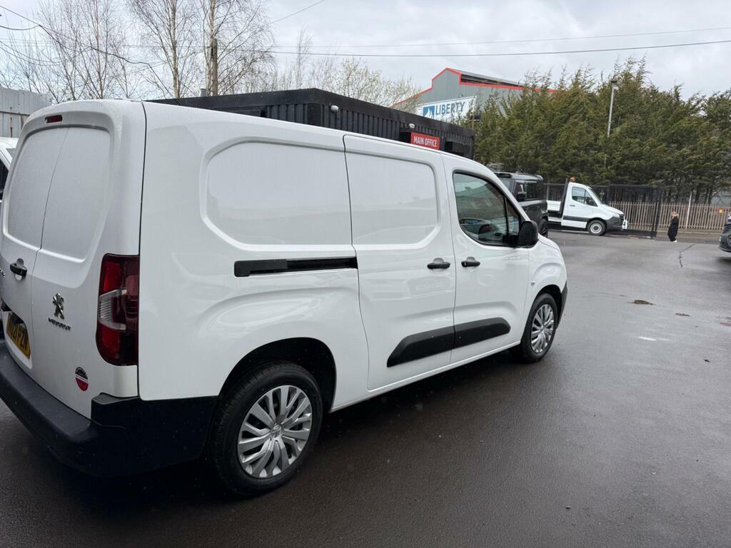 Peugeot Partner 1.5 Bluehdi 950 Professional Long Panel Van Lwb Eu NU21PZN White #5