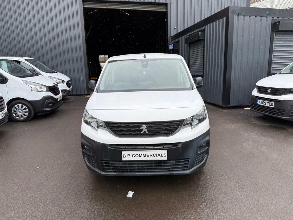 Peugeot Partner 1.5 Bluehdi 950 Professional Long Panel Van Lwb Eu NU21PZN White #2