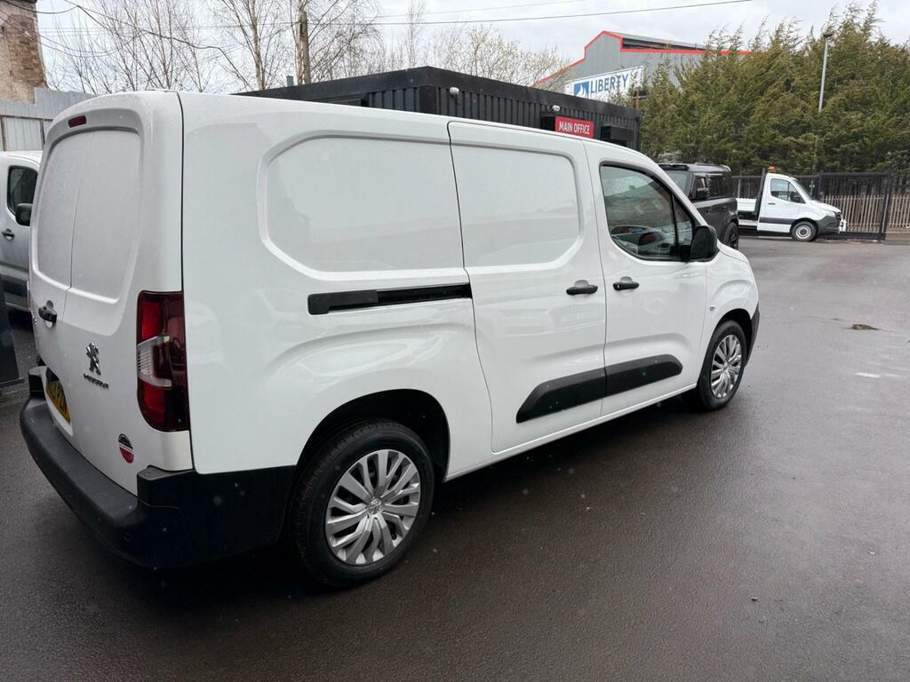 Peugeot Partner 1.5 Bluehdi 950 Professional Long Panel Van Lwb Eu NU21PZN White #6