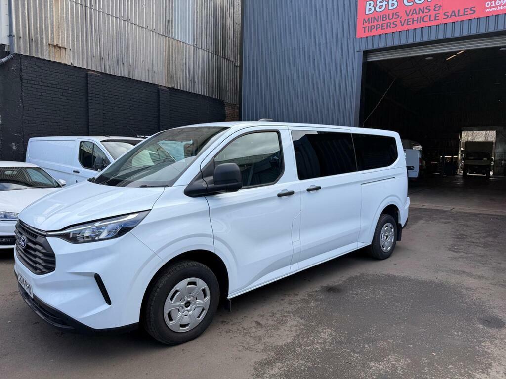 Ford Transit Custom 2.0 320 Ecoblue Trend Kombi L2 Euro 6 S S White