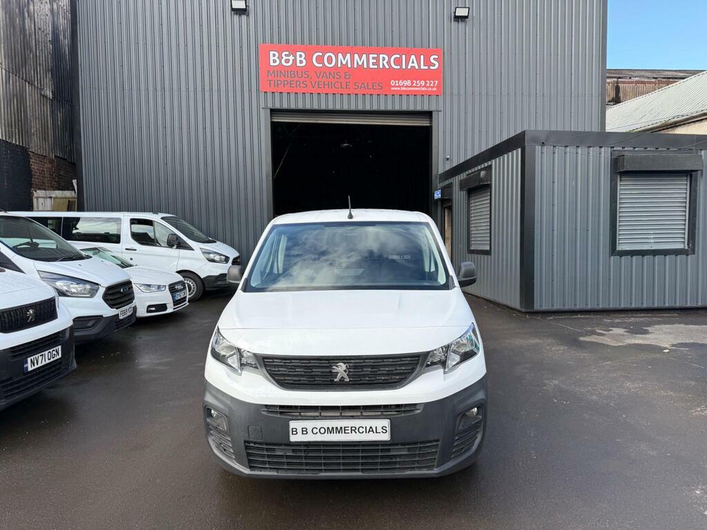 Peugeot Partner 1.5 Bluehdi 1000 Professional Standard Panel Van S  White #2