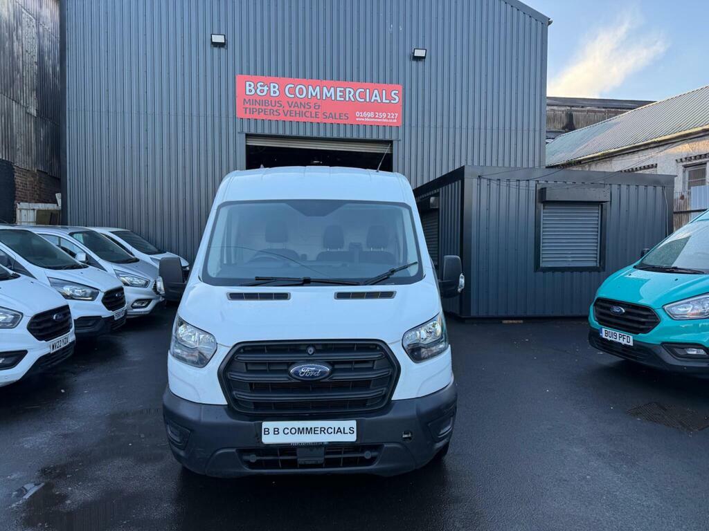 Ford Transit Custom 2.0 350 Ecoblue Leader Fwd L3 H2 Euro 6 S S White #2