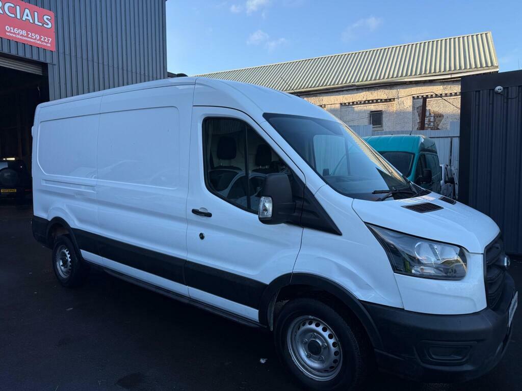 Ford Transit Custom 2.0 350 Ecoblue Leader Fwd L3 H2 Euro 6 S S White #3