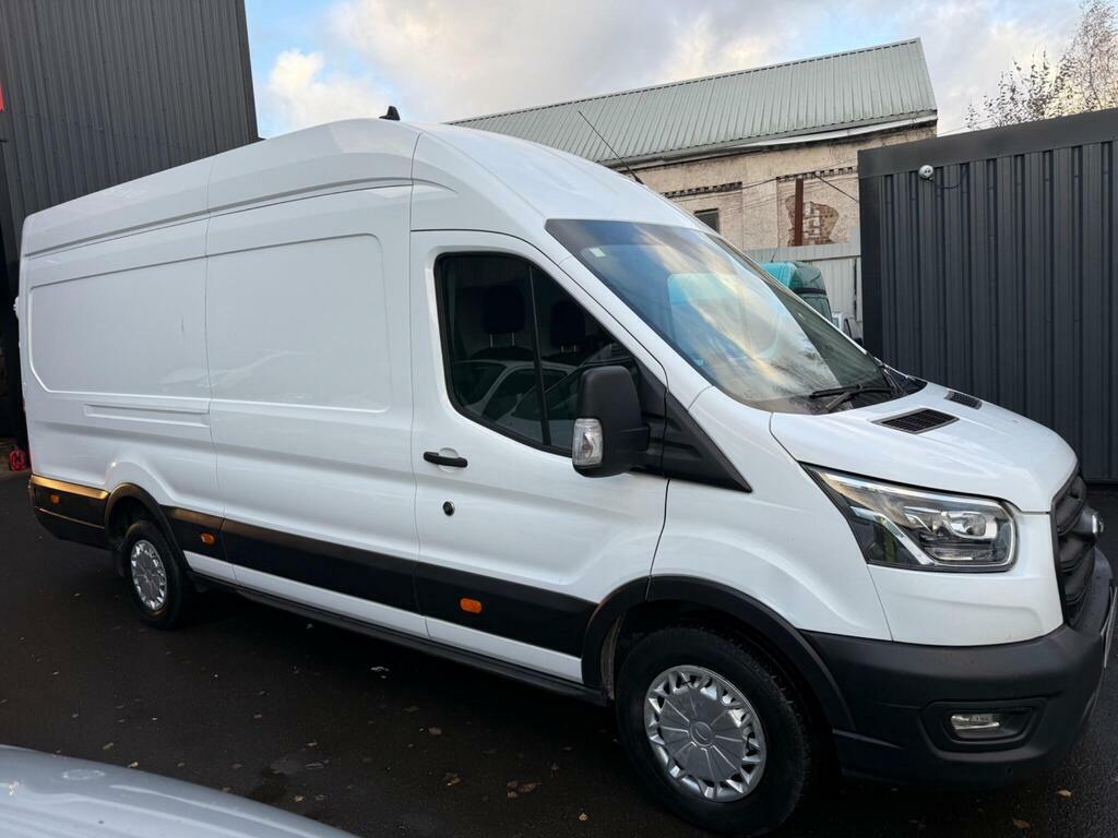Ford Transit Custom 2.0 350 Ecoblue Hd Leader Rwd L4 H3 Euro 6 S S White #3