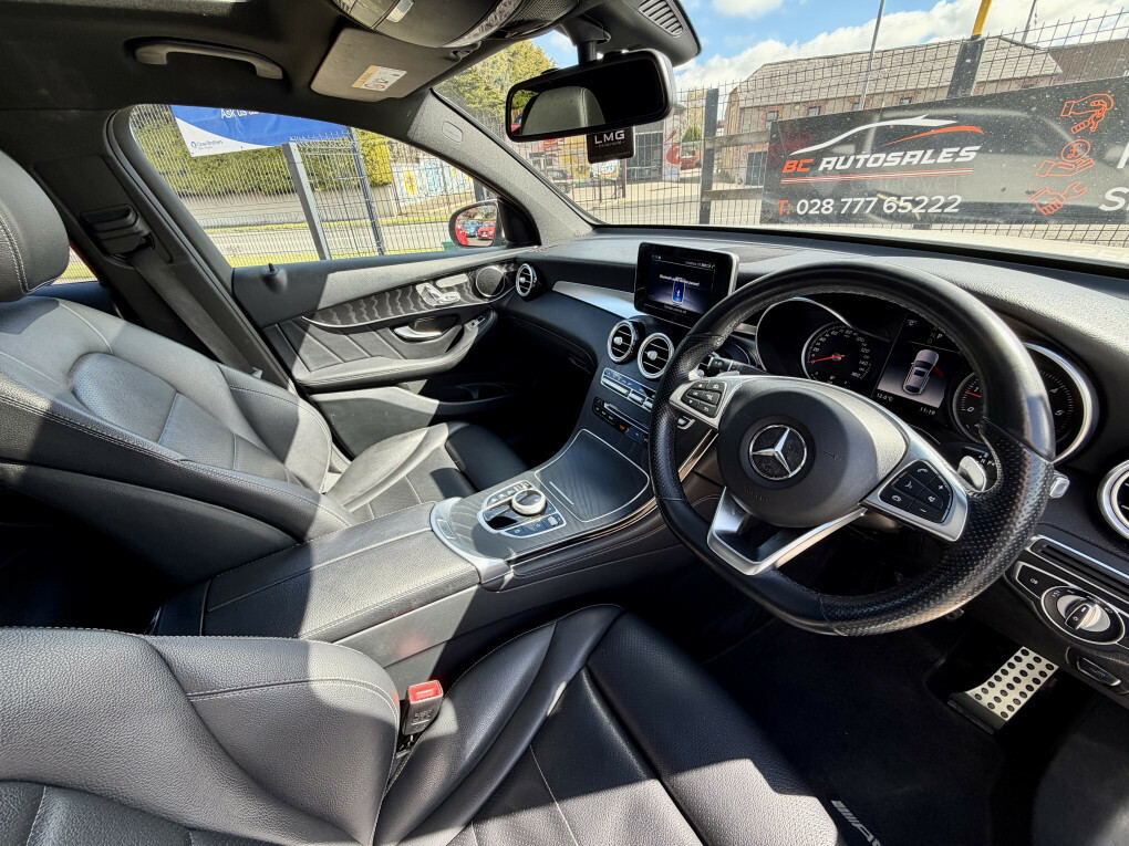 Mercedes-Benz GLC Class Glc 220 D 4Matic Amg Line Premium EJ18KBZ White #5
