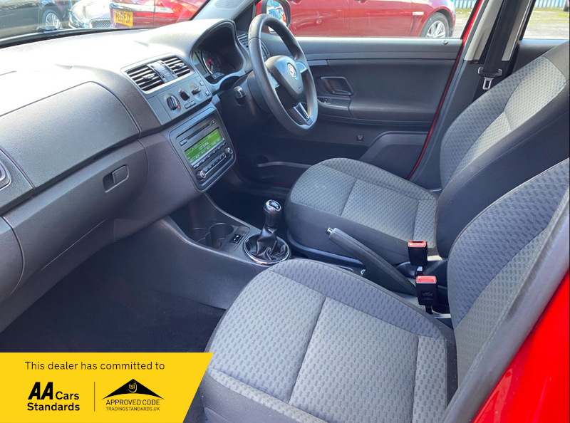 Skoda Fabia 1.6 Tdi Se MX14MXO Red #4