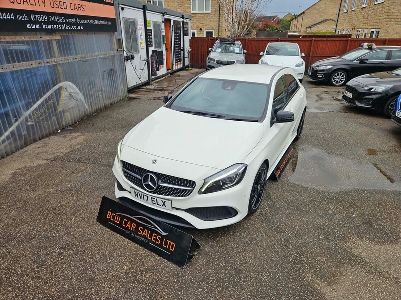 Mercedes-Benz A Class A 180 Amg Line NV17ELX White #2