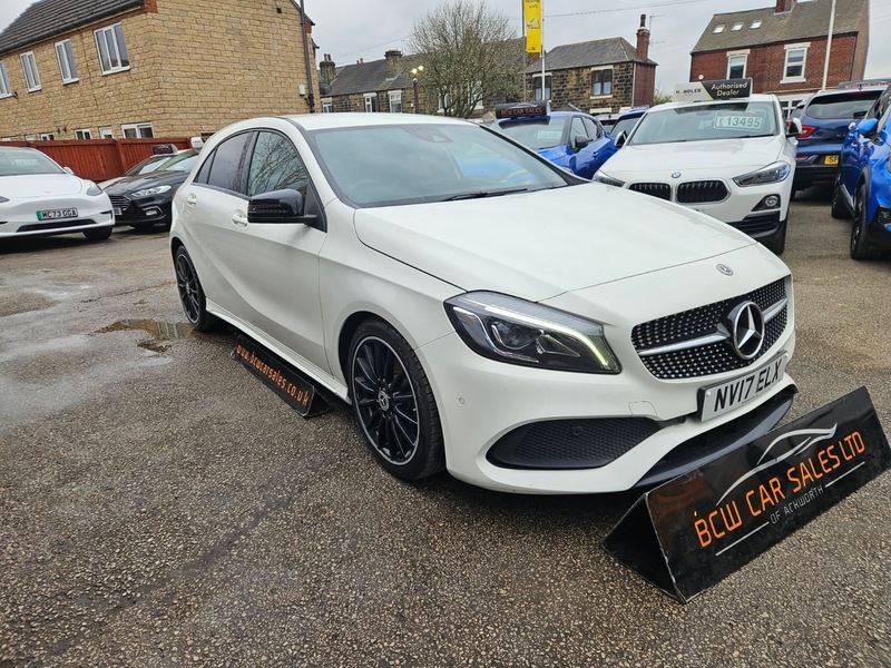 Mercedes-Benz A Class A 180 Amg Line NV17ELX White #6