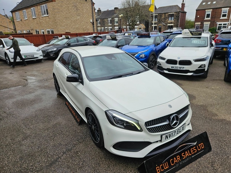 Mercedes-Benz A Class A 180 Amg Line NV17ELX White #3
