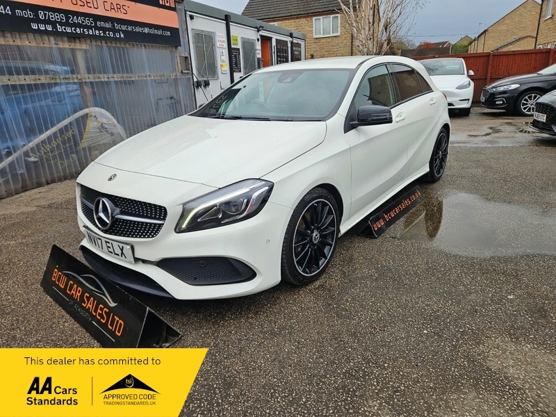 Mercedes-Benz A Class A 180 Amg Line White