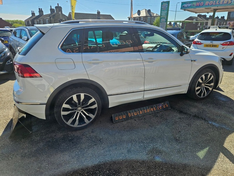 Volkswagen Tiguan R-line Tdi Dsg DA19AYD White #4