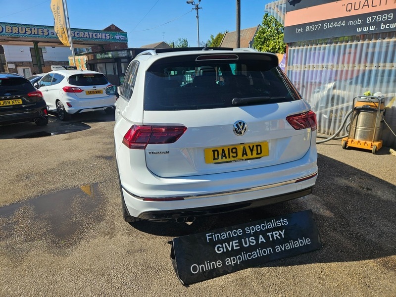 Volkswagen Tiguan R-line Tdi Dsg DA19AYD White #6