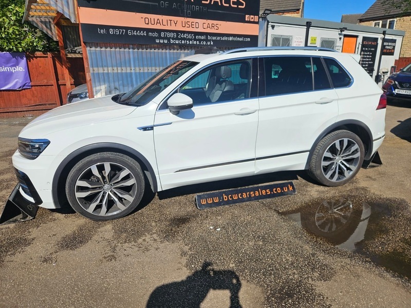 Volkswagen Tiguan R-line Tdi Dsg DA19AYD White #5