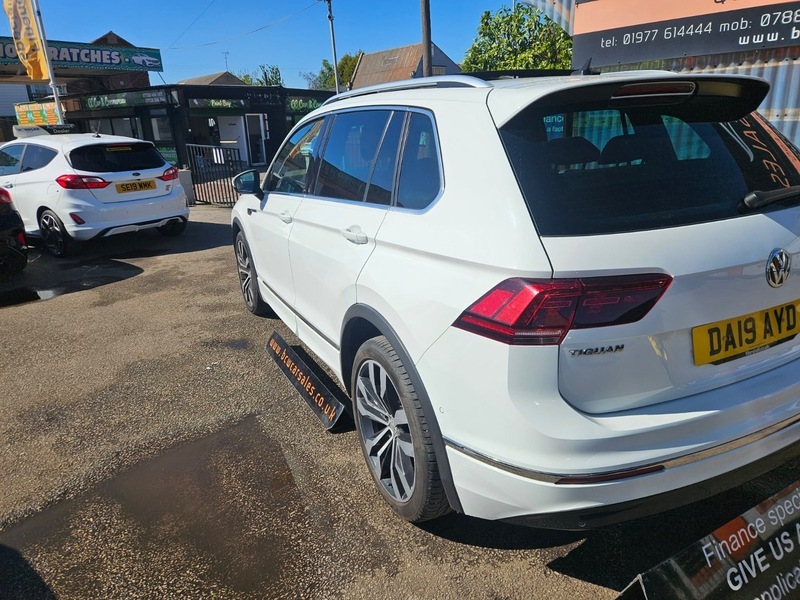 Volkswagen Tiguan R-line Tdi Dsg DA19AYD White #3