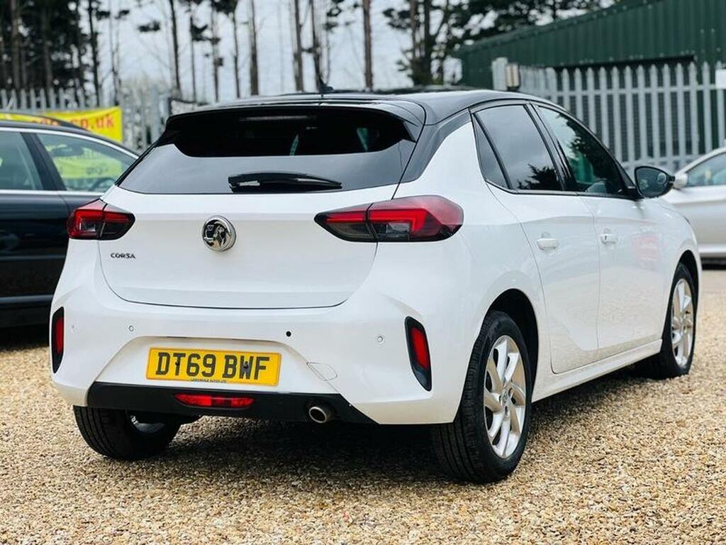 Vauxhall Corsa Hatchback 1.2 Turbo Sri Premium Euro 6 Ss DT69BWF White #6