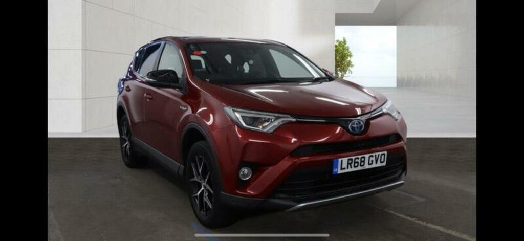 Toyota Rav 4 Suv 2.5 Vvt-h Design Cvt 4Wd Euro 6 Ss 201 Red