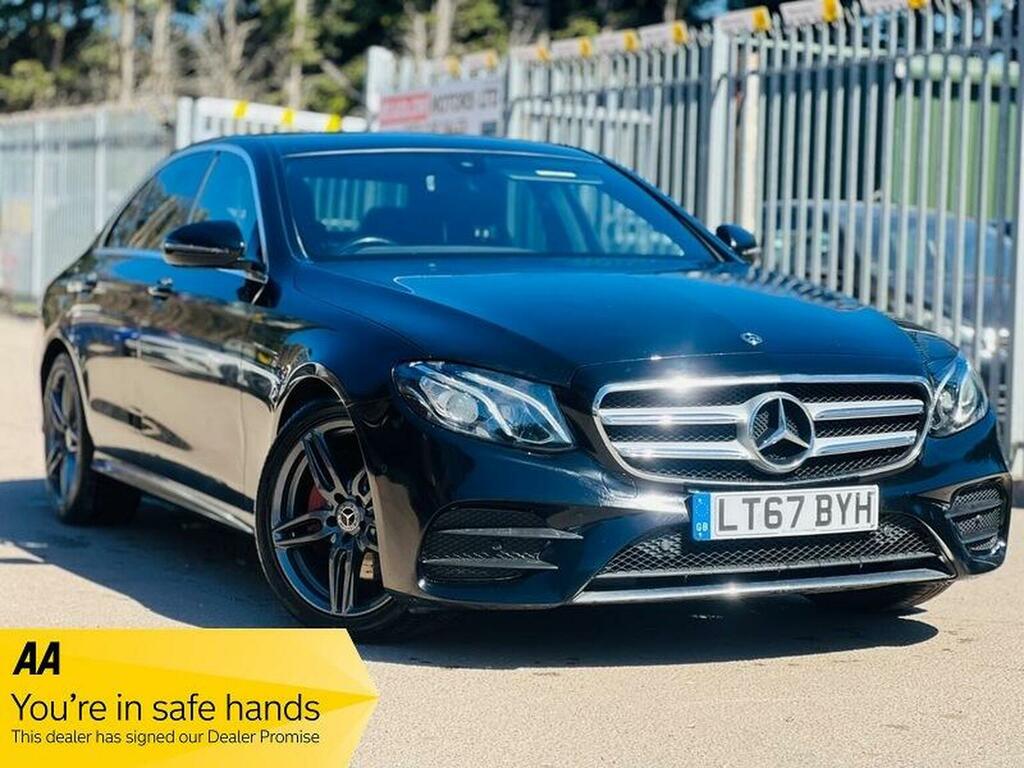Mercedes-Benz E Class Saloon 2.0 E220d Amg Line G-tronic Euro 6 Ss 4 Black