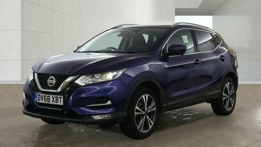 Nissan Qashqai Suv 1.2 Dig-t N-connecta Euro 6 Ss 201868 DV68XBT Blue #2