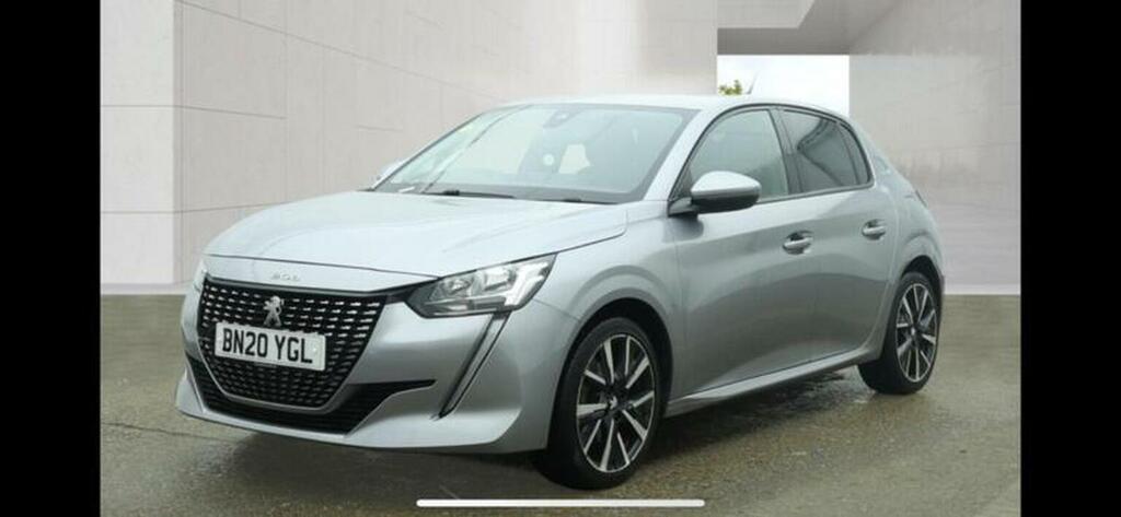 Peugeot 208 Hatchback 1.2 Puretech Allure Euro 6 Ss 20 BN20YGL Grey #2