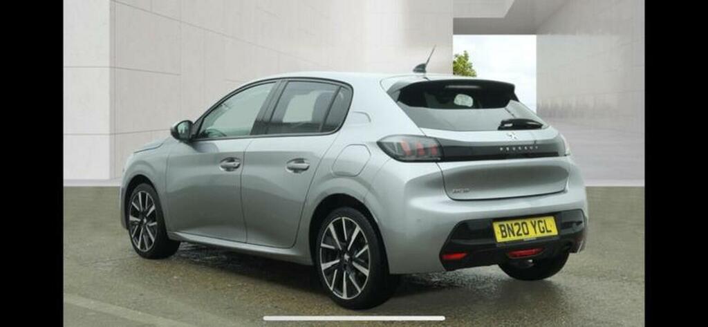 Peugeot 208 Hatchback 1.2 Puretech Allure Euro 6 Ss 20 BN20YGL Grey #3