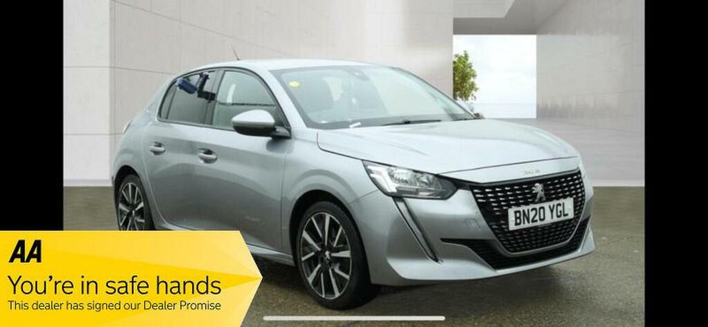 Peugeot 208 Hatchback 1.2 Puretech Allure Euro 6 Ss 20 Grey