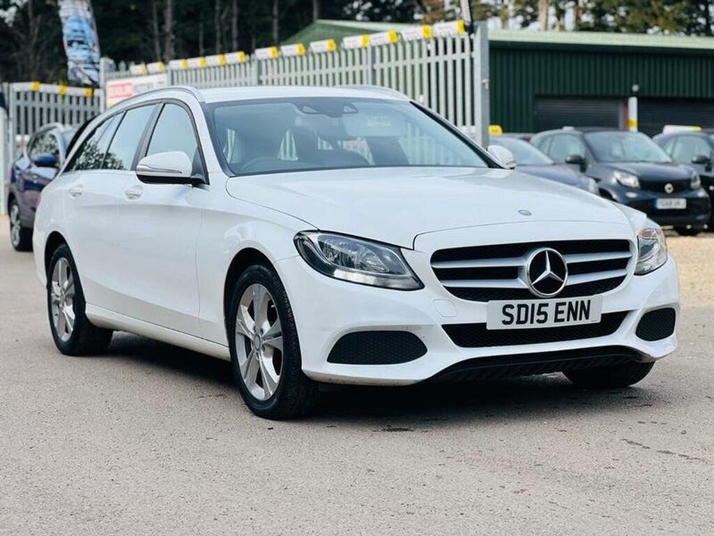 Mercedes-Benz C Class Estate 2.0 C200 Se 7G-tronic Euro 6 Ss 20 SD15ENN White #3