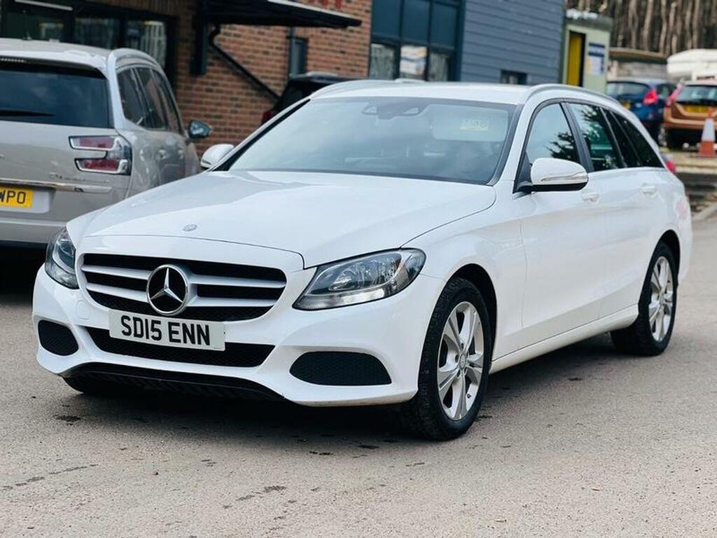 Mercedes-Benz C Class Estate 2.0 C200 Se 7G-tronic Euro 6 Ss 20 SD15ENN White #4