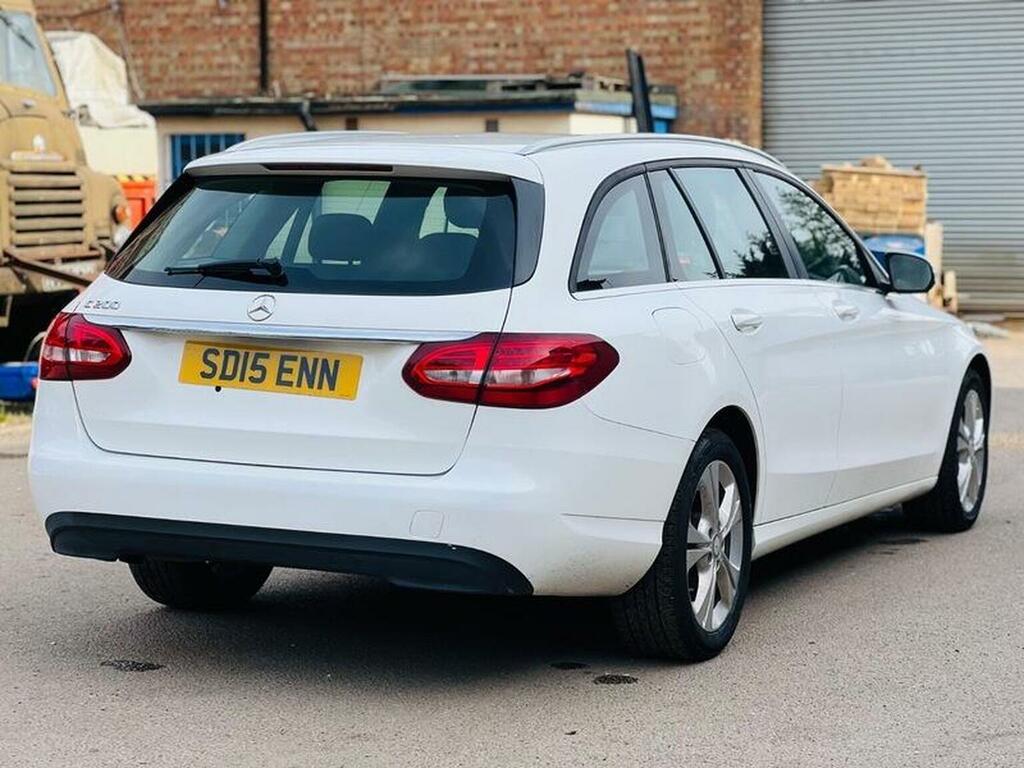 Mercedes-Benz C Class Estate 2.0 C200 Se 7G-tronic Euro 6 Ss 20 SD15ENN White #6