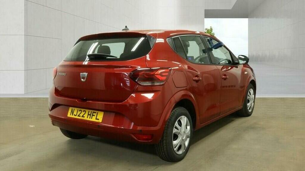 Dacia Sandero Hatchback 1.0 Tce Comfort Euro 6 Ss 20222 NJ22HFL Red #4