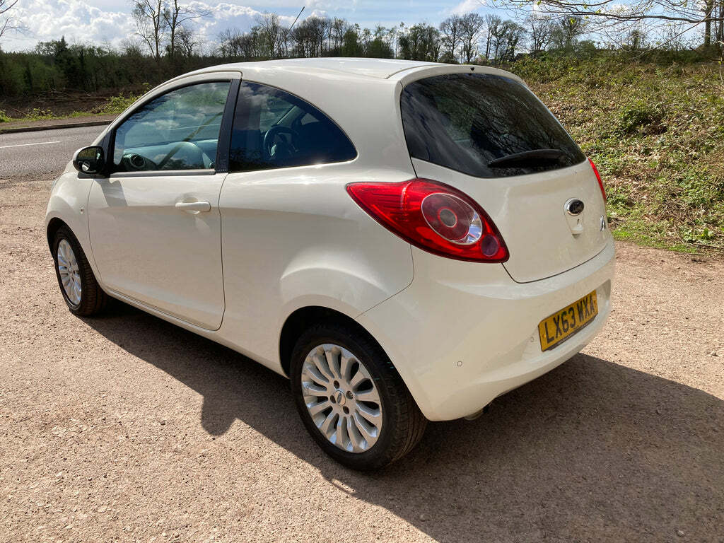 Ford KA 1.2 Zetec LX63WXA White #4