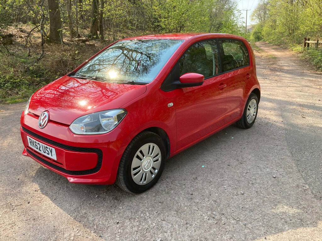 Volkswagen Up Move 1.0 Full Volkswagen Service History. RK62USY Red #3