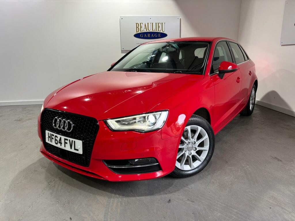 Audi A3 1.4 Tfsi Sport Sportback S Tronic Euro 5 Ss Red