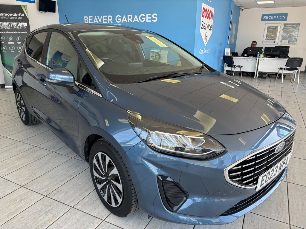 Ford Fiesta Titanium, 1.0L Ecoboost 125Ps Blue