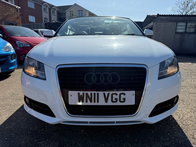 Audi A3 Cabriolet Tfsi Sport Convertible White #2