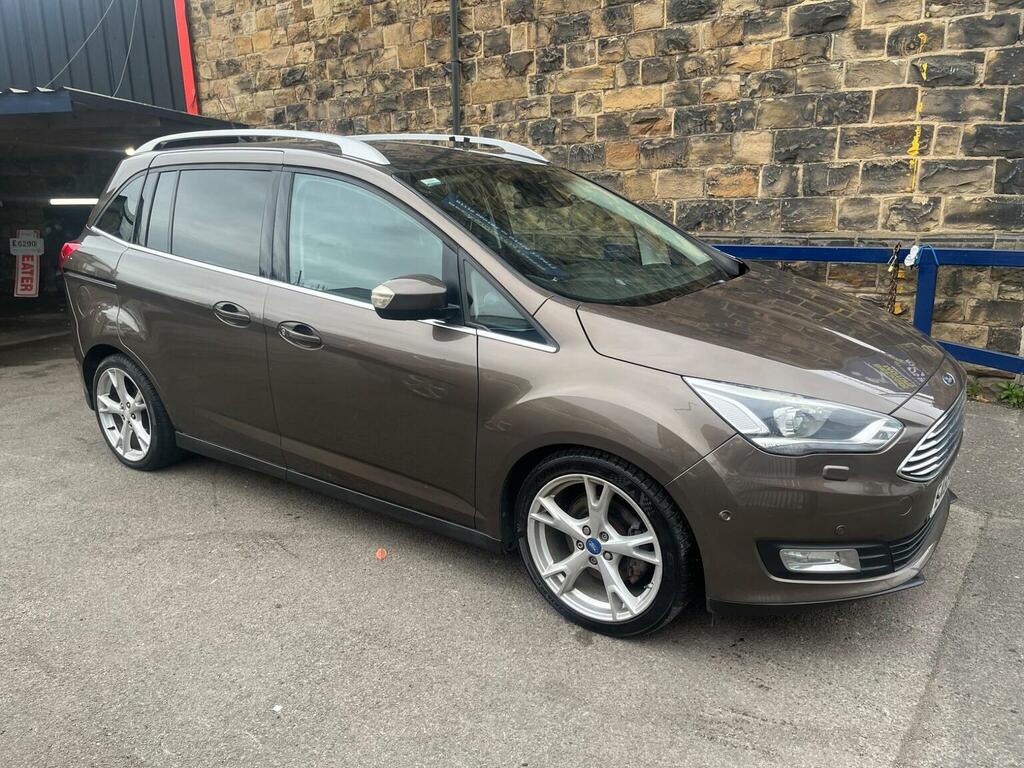 Ford Grand C-Max Mpv 2.0 Tdci Titanium X Euro 6 Ss 201565 Brown